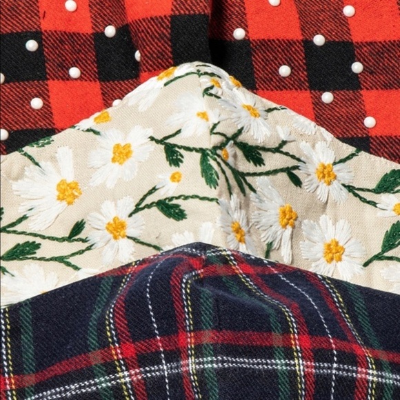 New Lele Sadoughi set of 3 face masks facemask - Picture 5 of 5